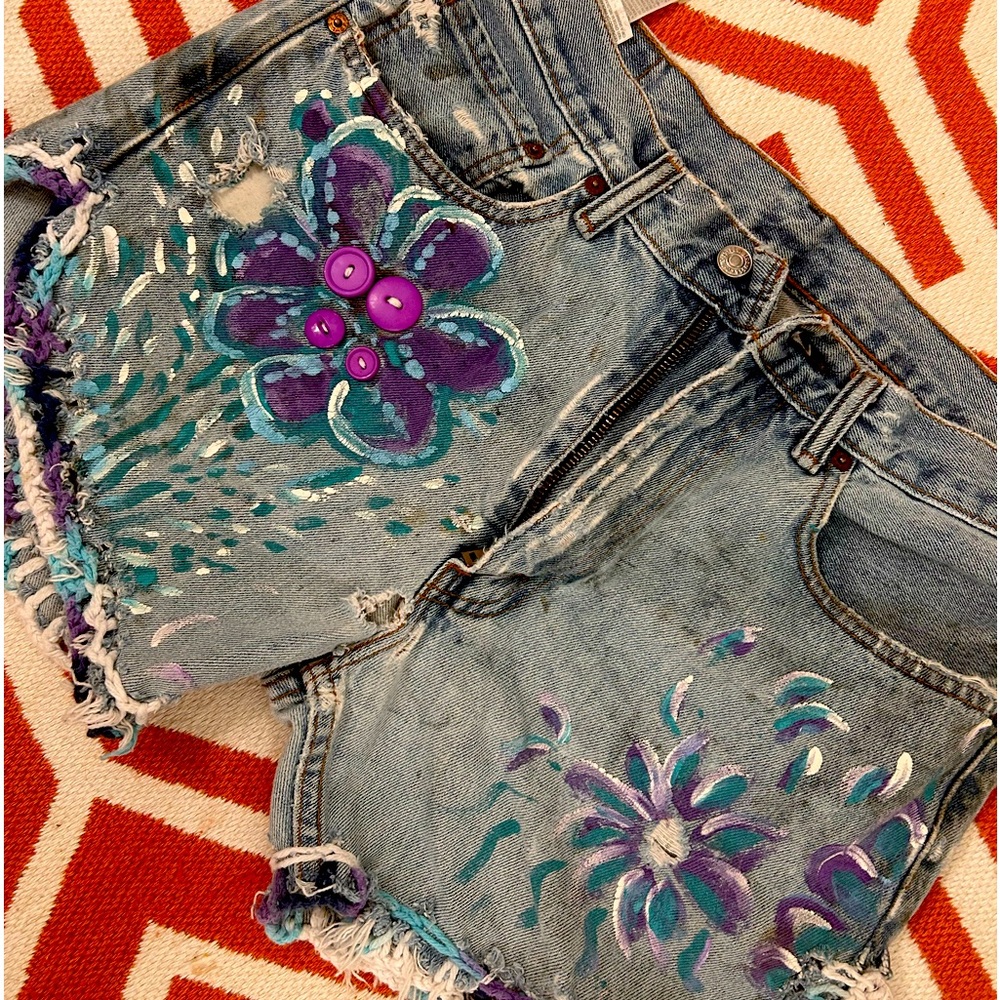 Distressed Levi industrial cutoffs